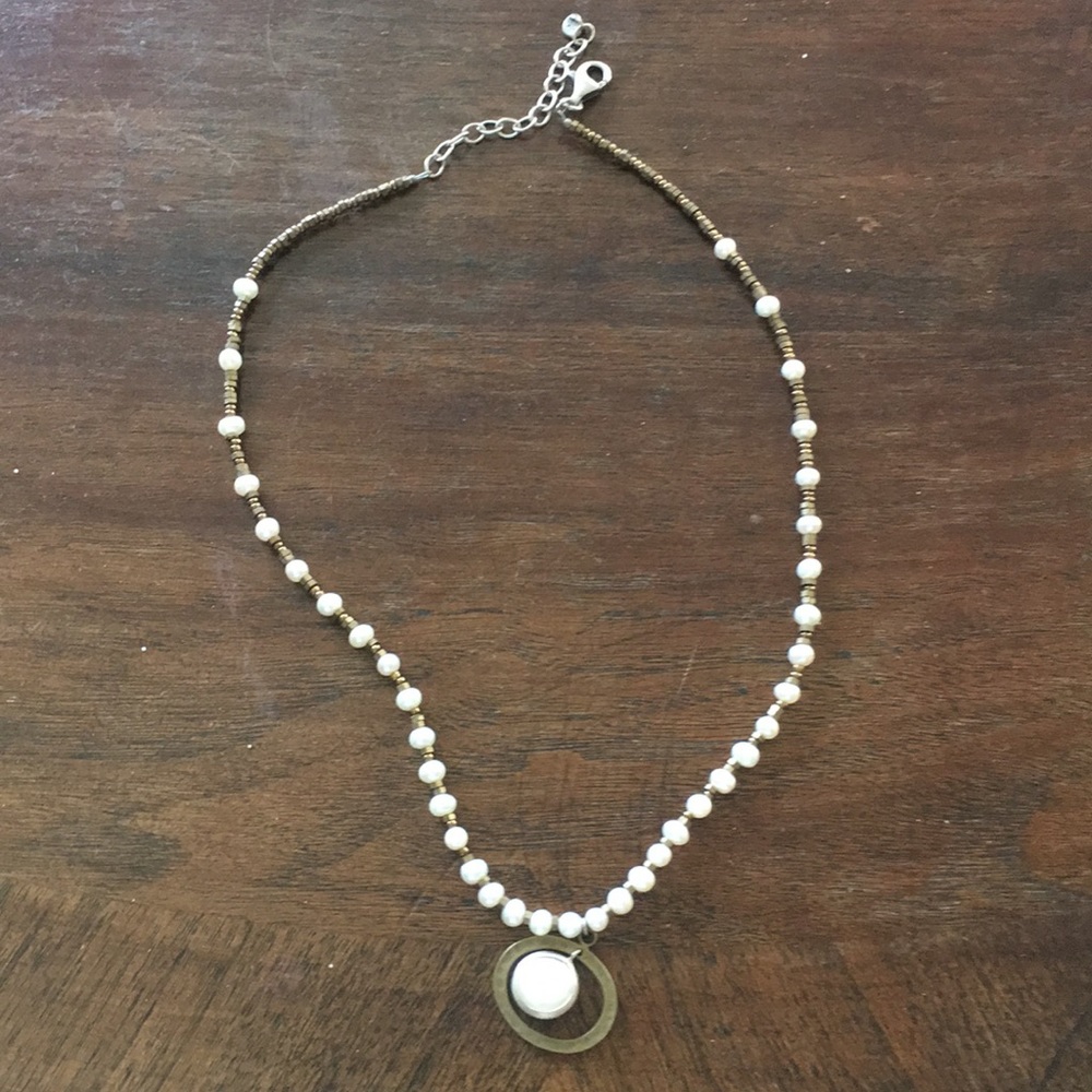 Silpada pearl mix necklace.
